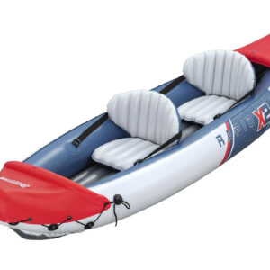 Bestway pripučiama 2 vietų baidarė LITE-RAPID X2 + irklai, maks. 160kg 65077 - Image 4