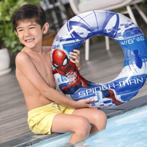 Bestway Marvel pripučiamas plaukimo ratas vaikams 56cm Spiderman 98003 - Image 5