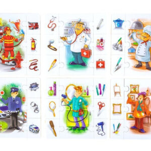 Edukacinis dėlionės žaidimas Java PROFESSIONS – Kuo aš būsiu? Sudėk detales GR0304 - Image 3