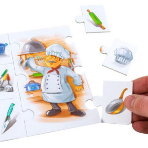 Edukacinis dėlionės žaidimas Java PROFESSIONS – Kuo aš būsiu? Sudėk detales GR0304 - Image 5