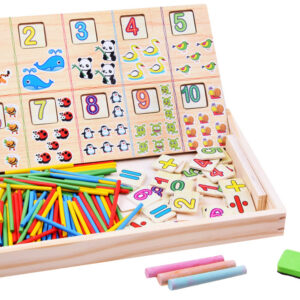Kreidinės lentos skaičiavimo pagaliukai MATEMATIKOS MOKYMOSI mokymo priemonė ZA2514 - Image 5