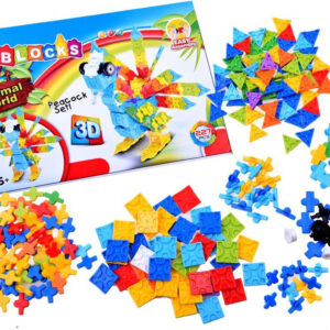 Spalvingos kūrybinės kaladėlės 3D povas 227vnt. ZA2519 - Image 2