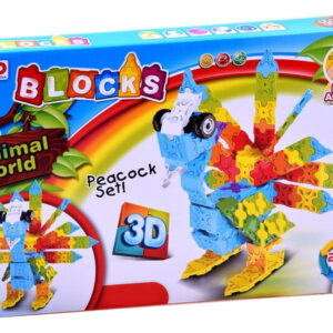 Spalvingos kūrybinės kaladėlės 3D povas 227vnt. ZA2519 - Image 6