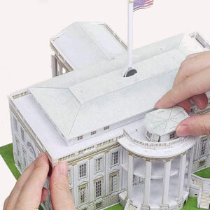 3D dėlionė White House iš garsiųjų pastatų serijos ZA2529 - Image 2