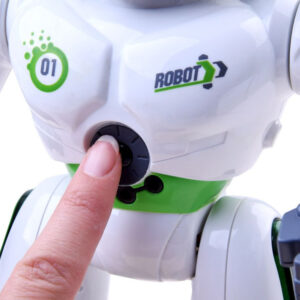 Nuotoliniu būdu valdomas šokantis ROBOTAS, mokantis anglų kalbos, su šviesos ir garso efektais RC0447 - Image 3