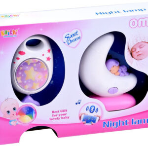 Mobilioji muzikos dėžutė 2in1 su „Bluetooth“ rinkiniu – naktinė lemputė lovytei ZA2645 - Image 6