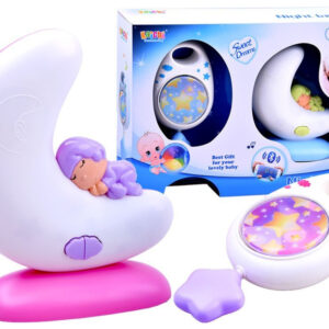 Mobilioji muzikos dėžutė 2in1 su „Bluetooth“ rinkiniu – naktinė lemputė lovytei ZA2645 - Image 7