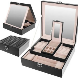 Papuošalų dėžutė - juoda Beautylushh