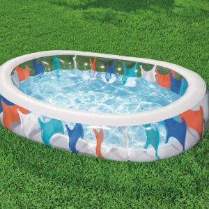 Bestway pripučiamas baseinas 229cm x 152cm 54066 - Image 3