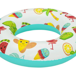 Bestway pripučiamas plaukimo ratas žalias FRUITS 61cm 36014 A - Image 3