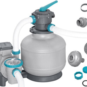 Bestway efektyvus smėlio filtras baseinui su jungtimis + žarnos 11355 l/val. 58486 - Image 3