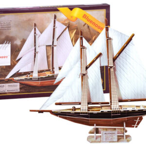 3D dėlionė laivas burlaivis BLUENOSE 80 det. ZA2906