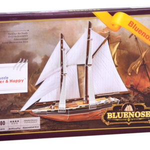 3D dėlionė laivas burlaivis BLUENOSE 80 det. ZA2906 - Image 5