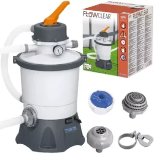 Smėlio siurblys baseinams 3028 l/h BESTWAY 58515