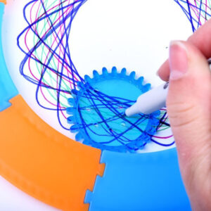 Spirograph piešimo rinkinys CREATIVE spiralės piešimo priemonė TA0080 - Image 6