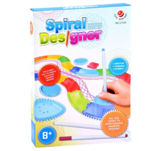 Spirograph piešimo rinkinys CREATIVE spiralės piešimo priemonė TA0080 - Image 7