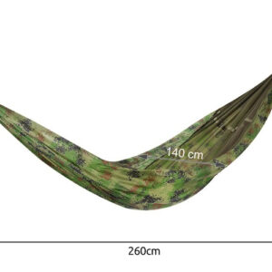 Santiago Army turistinis hamakas 260x140cm Tinklas - Image 4