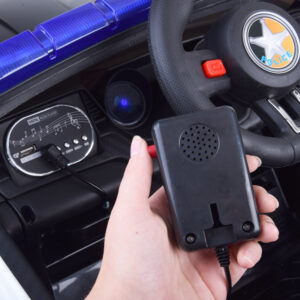 Car with battery RADIO MAN POLICE with remote control PA0218 - Image 6