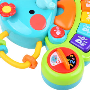 Muzikinis drambliuko formos pianinas, spalvingas žaislas ZA3008 - Image 5