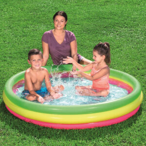 Bestway spalvingas pripučiamas baseinas 152x30cm 51103 - Image 5