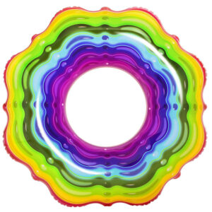 Bestway pripučiamas plaukimo ratas COLORFUL JELLY 115cm 36163 - Image 2
