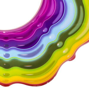 Bestway pripučiamas plaukimo ratas COLORFUL JELLY 115cm 36163 - Image 3