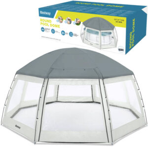 Bestway 2-in-1 BASEINO UŽDANGALAS – baseino paviljonas ir sodo pavėsinė 58612