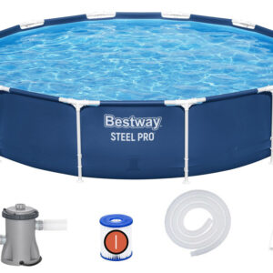 Bestway karkasinis baseinas 366cm x 76cm 7in1 siurblys + filtras 56681 - Image 2