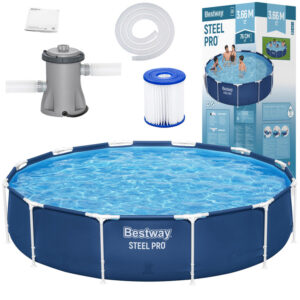 Bestway karkasinis baseinas 366cm x 76cm 7in1 siurblys + filtras 56681