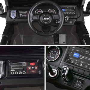 Žaislinis automobilis Jeep Wrangler Rubicon PA0223 akumuliatoriui - Image 8