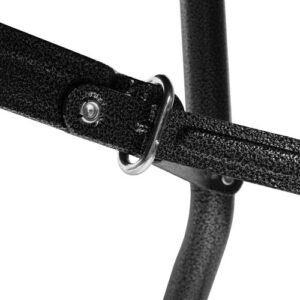 Sulankstomas sodo stalas, juodas, 180 cm - Image 6