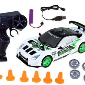 Nuotoliniu būdu valdomas DRIFT automobilis su kūgiais RC0506 - Image 2
