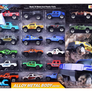 20 metalinių automobilių rinkinys. Visureigiai ZA3233 - Image 4