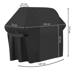 Sodo kepsninės uždangalas 147x61x122cm - Image 4