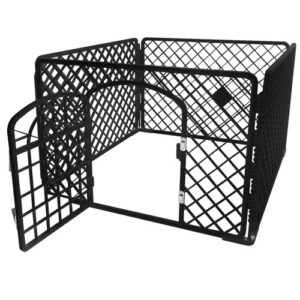 Gyvūnų maniežas - narvas 90x90x60cm - Image 4