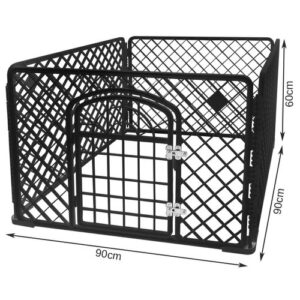 Gyvūnų maniežas - narvas 90x90x60cm - Image 3