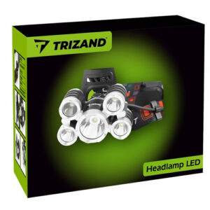 5 x T6 CREE LED priekinis žibintas - Image 2