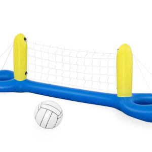 Bestway pripučiamas vandens tinklinis 244x64cm + baseino kamuolys 41cm 52133B - Image 3
