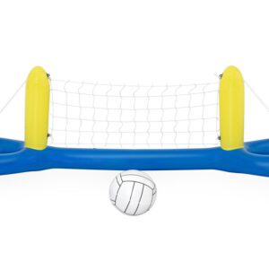 Bestway pripučiamas vandens tinklinis 244x64cm + baseino kamuolys 41cm 52133B - Image 5