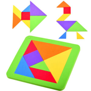 Putinis loginis galvosūkis tangram spalvingas galvosūkis ZA3343