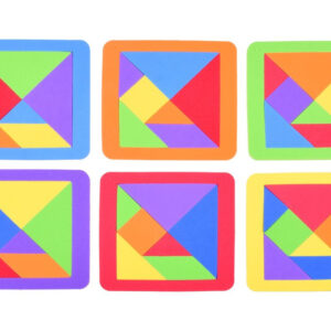 Putinis loginis galvosūkis tangram spalvingas galvosūkis ZA3343 - Image 5