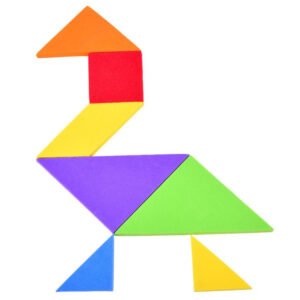 Putinis loginis galvosūkis tangram spalvingas galvosūkis ZA3343 - Image 8
