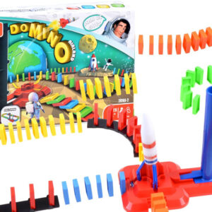 Space Domino raketos formos lavinamasis žaislas ZA3494
