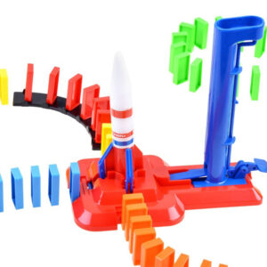 Space Domino raketos formos lavinamasis žaislas ZA3494 - Image 7