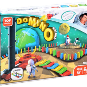 Space Domino raketos formos lavinamasis žaislas ZA3494 - Image 8