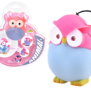 Spalvingas OWL raktų pakabukas – Pakabukas su šviesa + garsu ZA3528