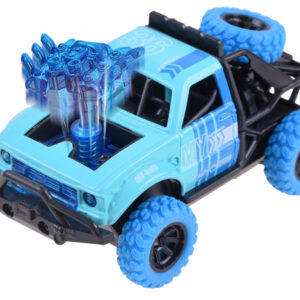 Metalinis automobilis Predator 4x4 kaskadiniams triukams, su šviesos ir garso efektais ZA3581 - Image 2