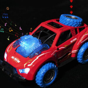 Metalinis automobilis Predator 4x4 kaskadiniams triukams, su šviesos ir garso efektais ZA3581 - Image 7