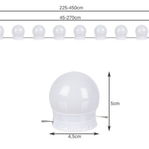 LED lempos veidrodžiui/tualetui - 10 vnt. - Image 4