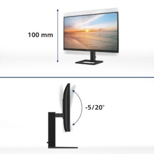 Philips 1000 series 27E1N1800AE/00 kompiuterio monitorius 68,6 cm (27") 3840 x 2160 pikseliai 4K Ultra HD LED Juoda - Image 3